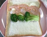 エビグラタンのホットサンド作り方6写真