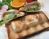 エビグラタンのホットサンド作り方9写真