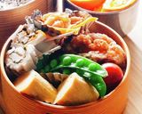 昭和な唐揚げ★ヘルシー胸肉ザクザク★弁当作り方11写真