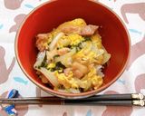 ☆焼き鳥缶の親子丼☆作り方7写真