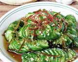 ☆簡単☆蛇腹きゅうりの白だし昆布漬け作り方4写真