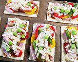 夏野菜たっぷり♡カレーソースのピザ パイ作り方5写真