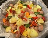 夏野菜とあるものでカラフルオーブン焼き作り方5写真