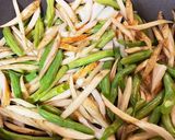ごぼうといんげんの煮物作り方3写真