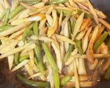 ごぼうといんげんの煮物作り方5写真