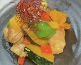 夏野菜でトッポギ肉巻き酢豚♪作り方14写真