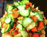野菜たっぷり♪ZENBマメロニサラダ作り方8写真