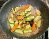 サリ麺でズッキーニのあんかけ焼きそば作り方8写真