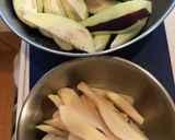新生姜とナス大葉の豚バラ巻き作り方1写真