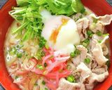 夏においしい豆乳素麺作り方4写真