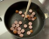 ソーセージチーズおにぎり作り方3写真