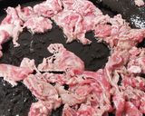 簡単に♪牛コマを炒めるだけ～♡作り方1写真