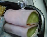お弁当に♫ハムきゅうり作り方3写真