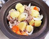 レシピ本を参考に♪肉じゃが作り方3写真