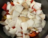厚揚げと夏野菜のグリーンカレー作り方6写真