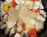厚揚げと夏野菜のグリーンカレー作り方7写真
