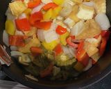 厚揚げと夏野菜のグリーンカレー作り方9写真