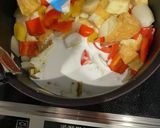 厚揚げと夏野菜のグリーンカレー作り方10写真
