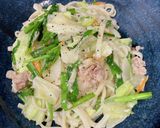 塩麹焼きうどん作り方4写真
