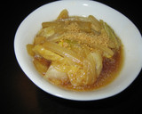 白菜だけ！とろっとろ中華甘酢あん作り方7写真