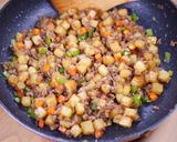 ねっとりあま～い♡カレーそぼろ肉じゃが✨作り方5写真