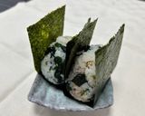 わかめと梅と大葉のおにぎり作り方6写真