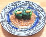 春菊のゴマからし和え作り方8写真