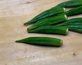 オクラのめかぶ和え作り方1写真