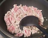 夕食10分★ピリ辛肉味噌のぶっかけレタス作り方4写真