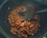 夕食10分★ピリ辛肉味噌のぶっかけレタス作り方5写真