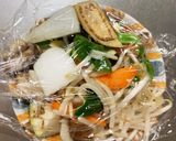 レンジ簡単きな粉ポークチャップ味甘酢酢豚作り方12写真