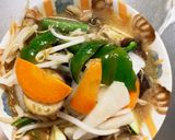 レンジコク旨きな粉甘辛味噌味甘酢酢豚作り方13写真
