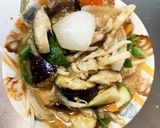 レンジコク旨きな粉甘辛味噌味甘酢酢豚作り方14写真