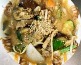 レンジコク旨きな粉甘辛味噌味甘酢酢豚作り方17写真