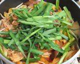 野菜たっぷりで味付け簡単☆豚キムチ炒め作り方8写真