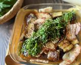 ☆大葉香る♪豚バラ茄子のおろし焼き浸し☆作り方9写真