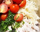 鶏ササミと新生姜のさっぱりサラダ作り方2写真