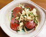 鶏ササミと新生姜のさっぱりサラダ作り方4写真