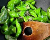 万願寺とうがらしのおかかじゃこ和え作り方5写真
