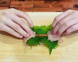 大葉と梅肉のささみフライ作り方5写真