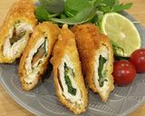 大葉と梅肉のささみフライ作り方11写真