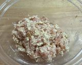 鶏むね肉と厚揚げで作るチキンメンチカツ作り方9写真