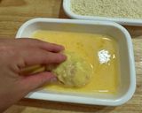 鶏むね肉と厚揚げで作るチキンメンチカツ作り方12写真