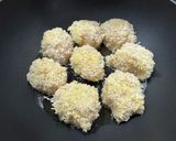 鶏むね肉と厚揚げで作るチキンメンチカツ作り方15写真