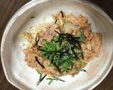 焼肉豚しゃぶ丼作り方3写真