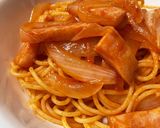 ベーコンとオニオンパスタ作り方6写真
