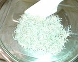 カラシ菜のふりかけ作り方3写真
