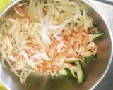 昭和の給食★もやしきゅうり&桜えび入り作り方3写真
