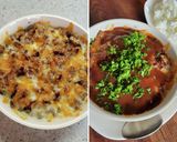 デミグラスチーズのスコップハンバーグ作り方11写真
