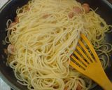 やさしいお酢をかけて食べるパスタ♪作り方5写真